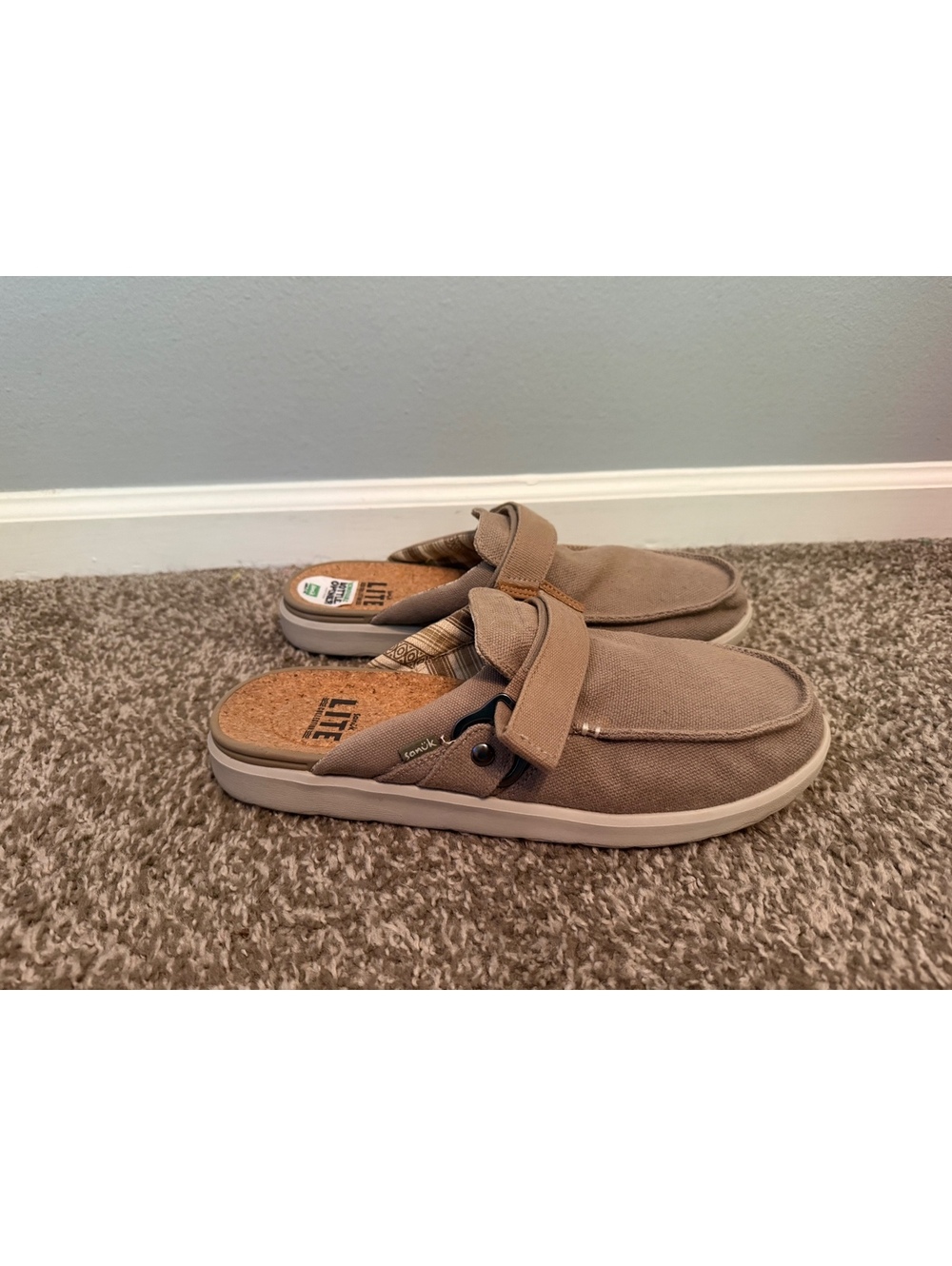 Sanuk Happy Hour Lite Slip On Shoes Men’s 11